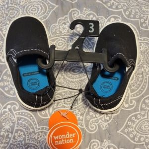 Toddler size 3 slip ons. New